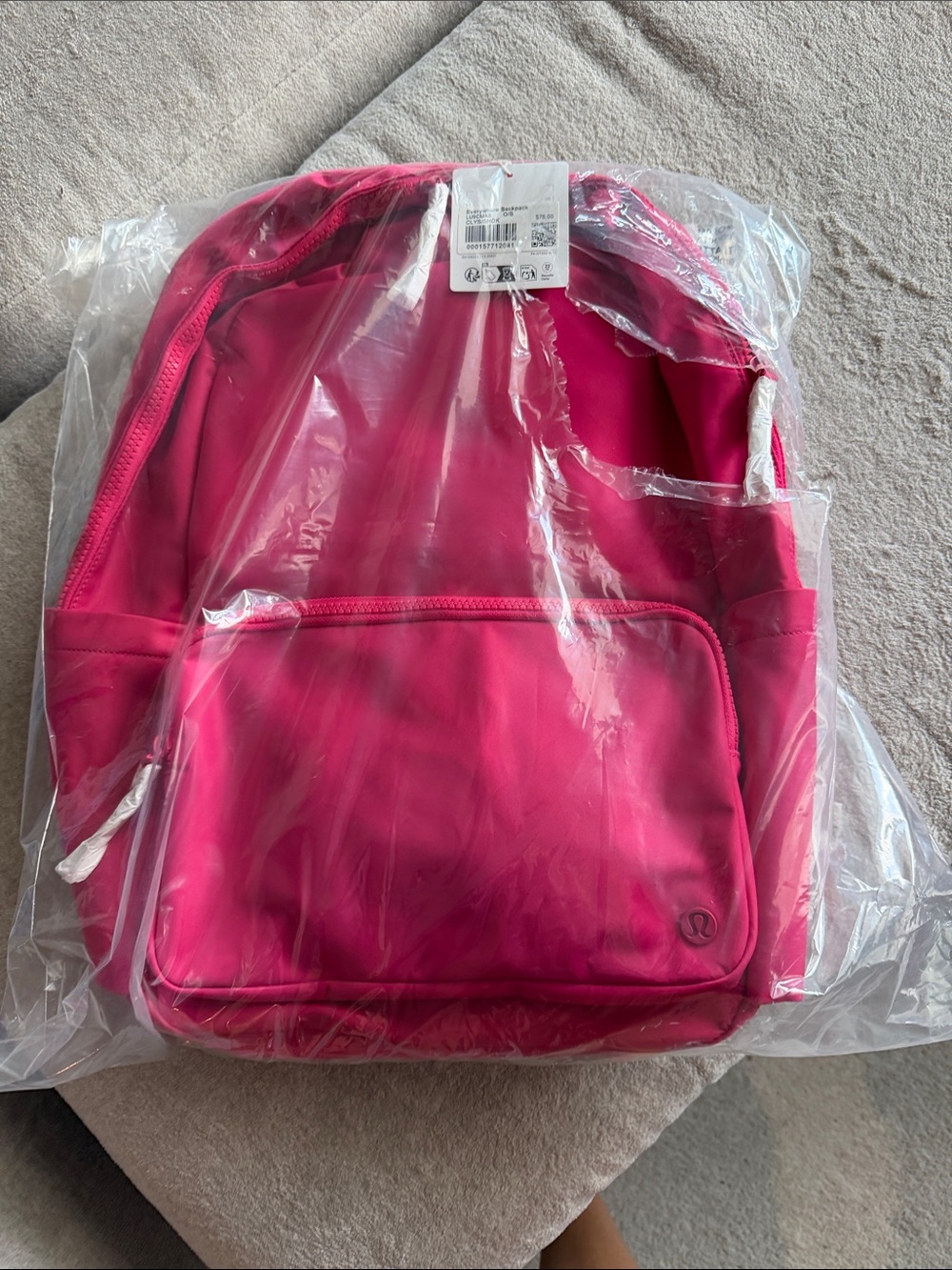 lululemon athletica Hot Pink Everyday Backpack